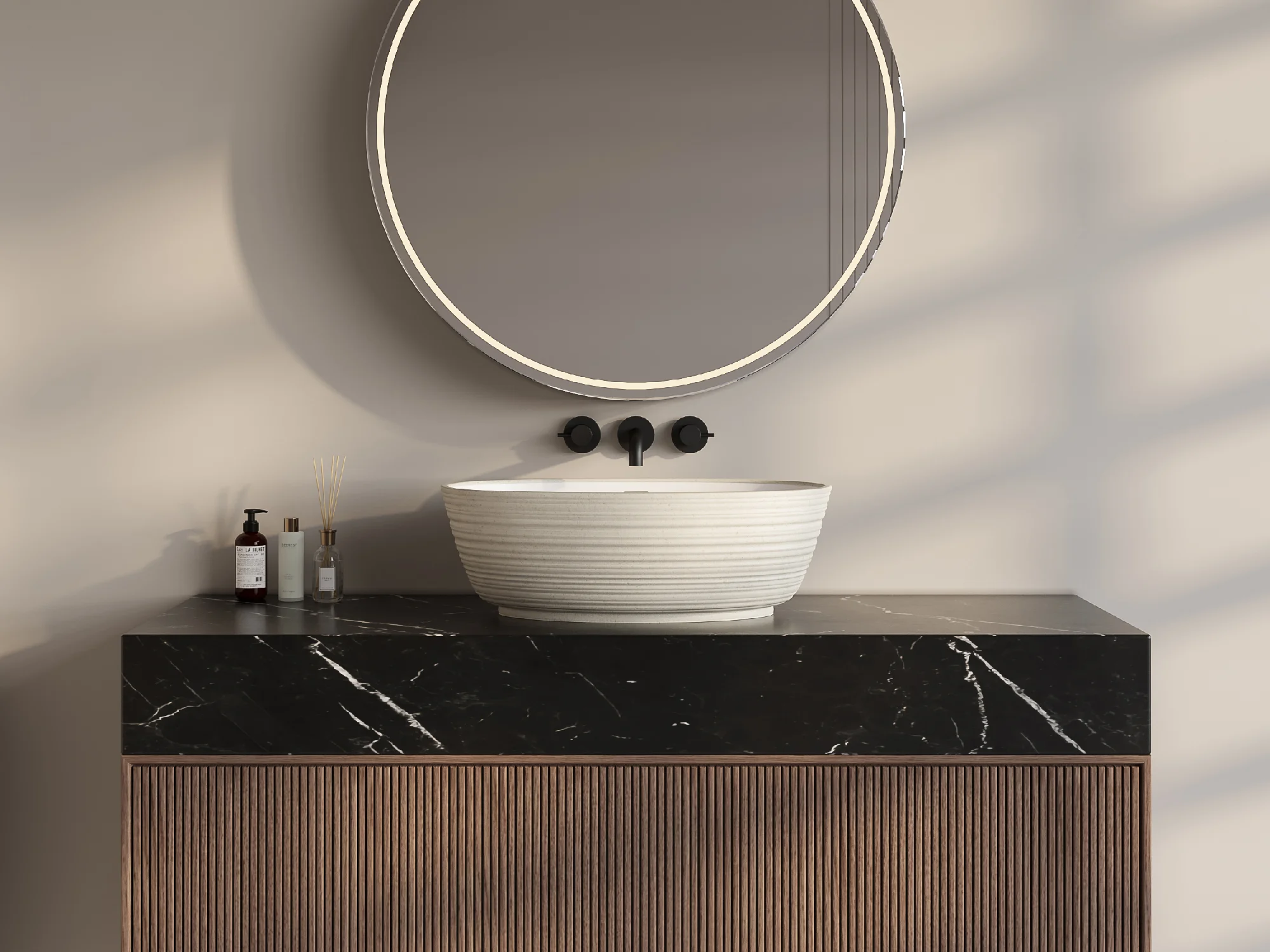 Organic Textured basin