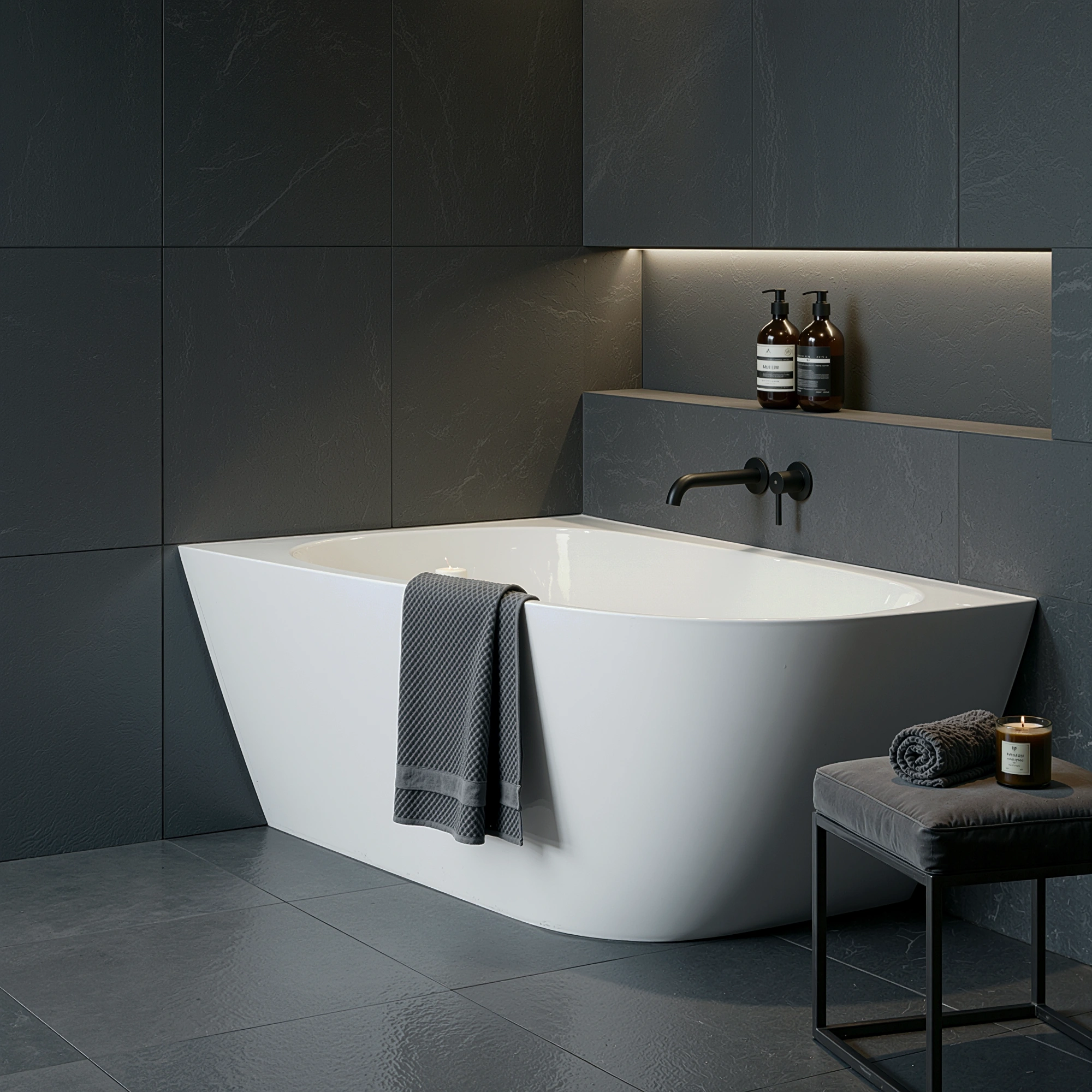 Eros Left Handed Corner Bath - Image 2