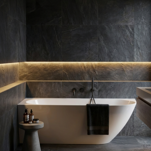 Eros Left Handed Corner Bath